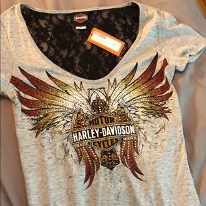Harley Davidson women’s Lace T-shirt!